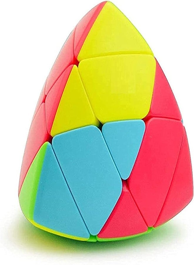 SAMVARDHAN Pyramorphix Cube Game Toy for Kids & Adults - High Speed Stickerless Brainstorming Pyramid Cube Puzzle for 5 Years and Above - Multicolour - Image 1